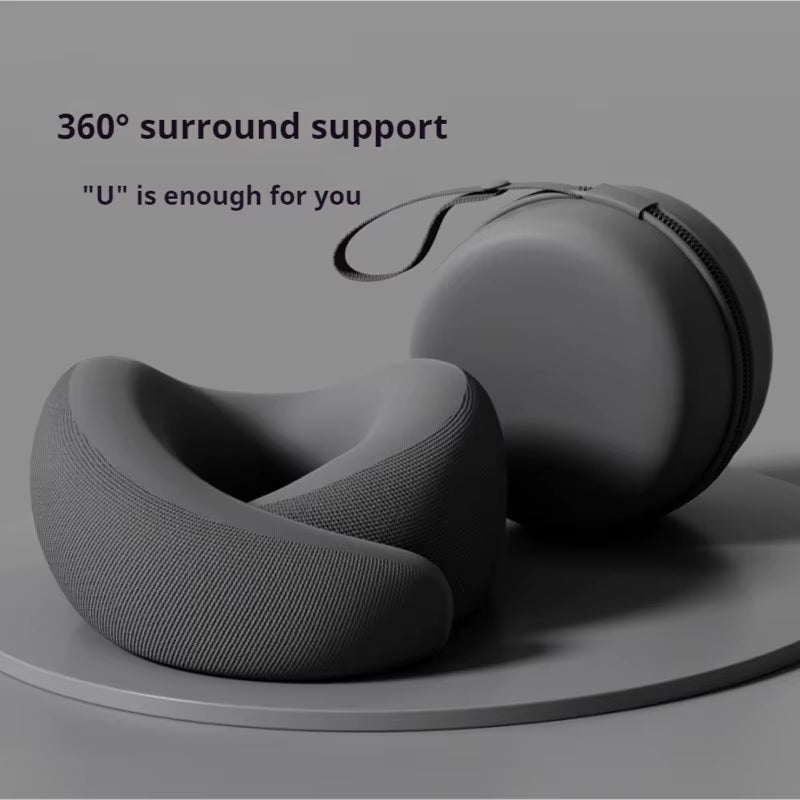 Travel Neck Pillow Travel Neck Cushion Durable U-Shaped Travel Pillow Non-Deformed Airplane Pillow